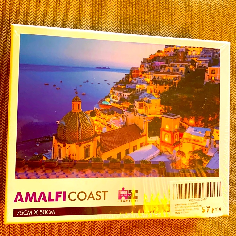 Amalfi Coast Italy 1000 piece puzzle new in sealed box package 75 x 50 cm St Pro